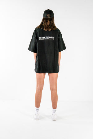 "ESTABLISHED" TEE - BLK